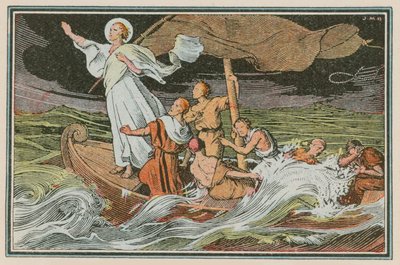 Escena de la vida de Jesús de French School