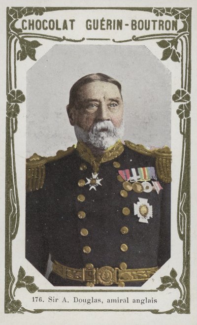 Sir A Douglas, almirante inglés de French School