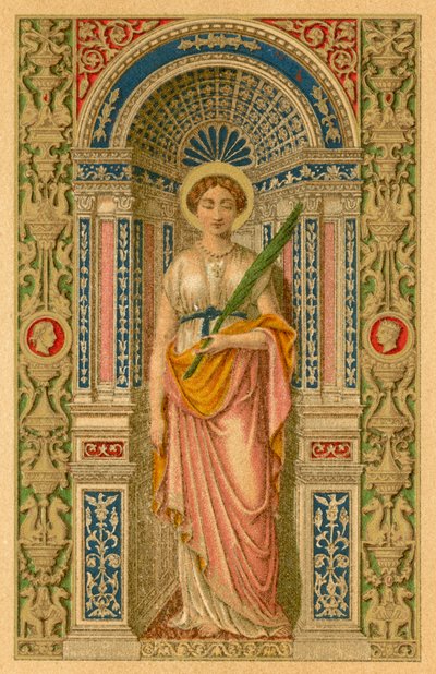 Santa Águeda, Virgen y Mártir de French School