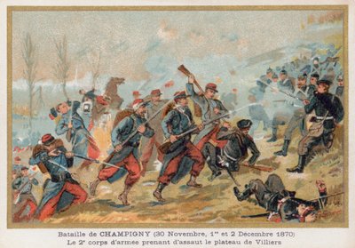 La Batalla de Champigny de French School