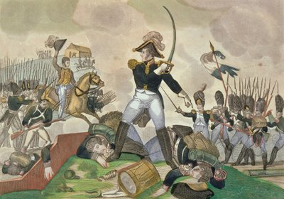 La Batalla de Waterloo, 18 de junio de 1815 de French School