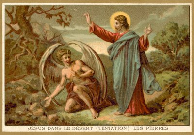 La tentación de Cristo de French School