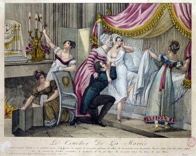 La noche de bodas, c.1820 de French School