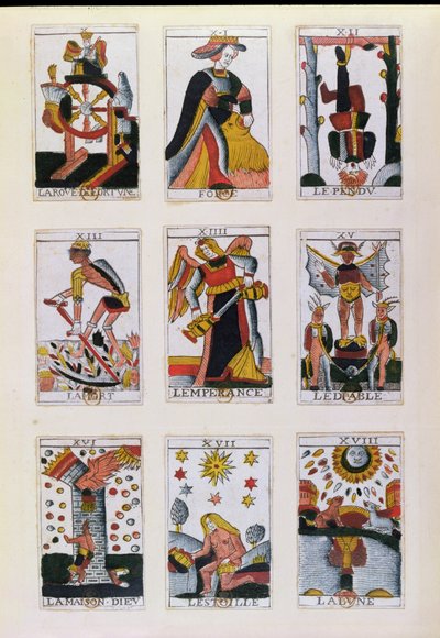 Cartas de Tarot Tradicionales de French School