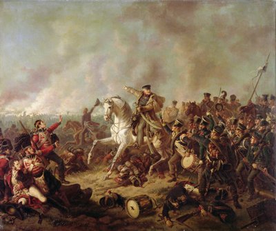 La batalla de Waterloo de Friedrich Kaiser
