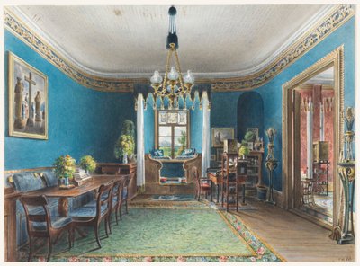 La Habitación Azul, Schloss Fischbach de Friedrich Wilhelm Klose