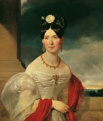 Marie Freiin Vesque von Püttlingen de Friedrich von Amerling