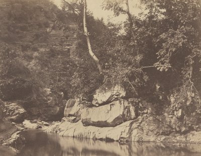 Escena del río, c. 1855 de G. B. Gething