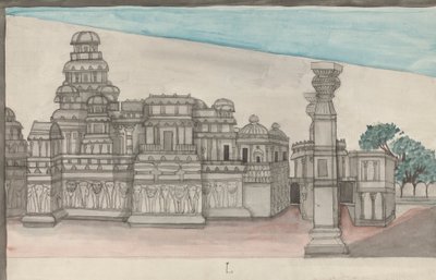 Kailasa, Exterior View de Gangaram Chintaman Tambat