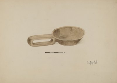 Cucharón de madera para aceite de Geoffrey Holt