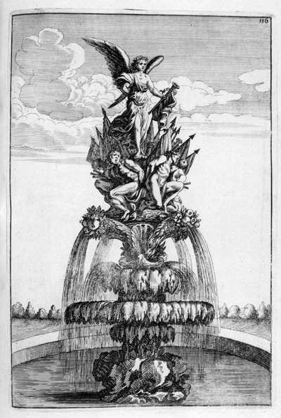 Diseño de fuente, 1664 de Georg Andreas Bockler