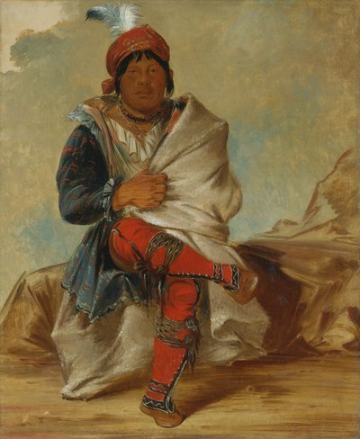 Mick-e-no-páh, Jefe de la Tribu, 1838 de George Catlin