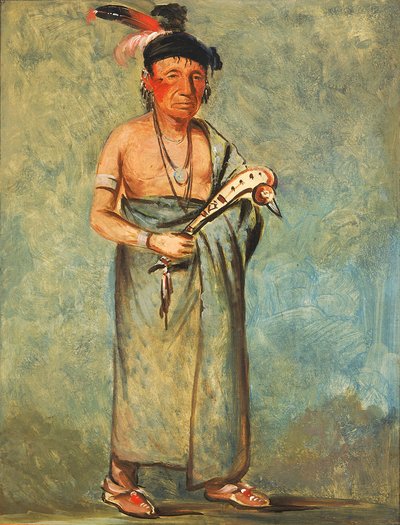 Span-e-o-née-kaw, El Español, 1828 de George Catlin