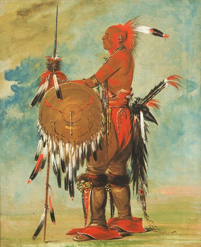 Wáh-pa-ko-lás-kuk, Huella del Oso, 1835 de George Catlin