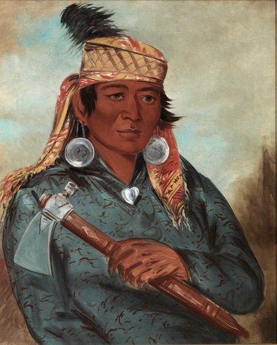 Wáh-pe-say, El Blanco, 1830 de George Catlin