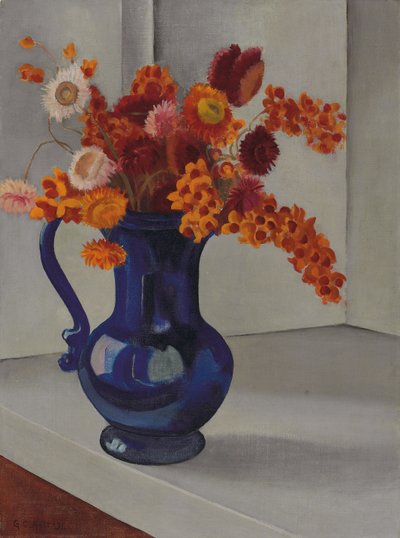 Flores de paja y agridulces de George Copeland Ault