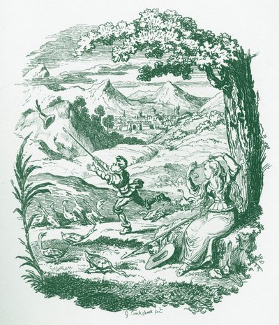 Cuentos infantiles de los hermanos Grimm de George Cruikshank