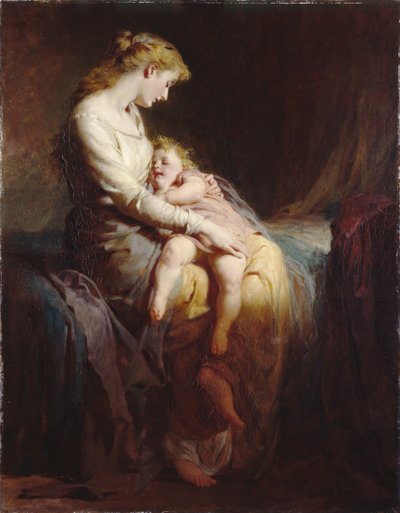 Madre e hijo de George Elgar Hicks