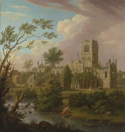 Abadía de Kirkstall, Yorkshire de George Lambert