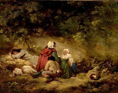 Campamento Gitano de George Morland