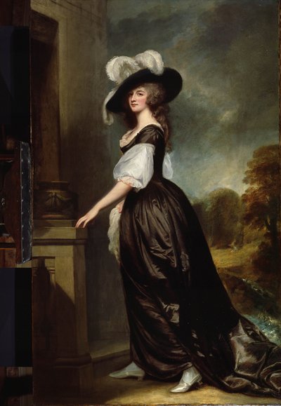 Charlotte, Lady Milnes de George Romney