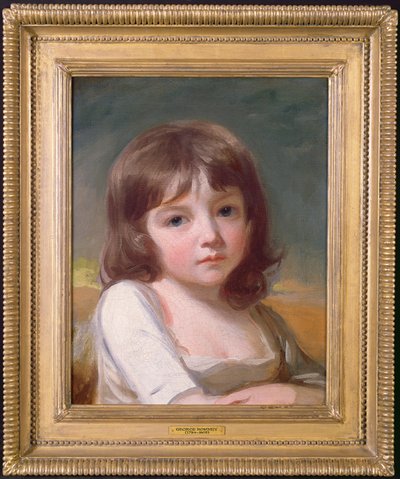 Retrato de una niña de George Romney