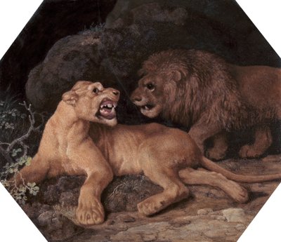 León y leona de George Stubbs