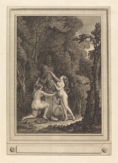 Las ninfas escrupulosas, 1784 de Geraud Vidal