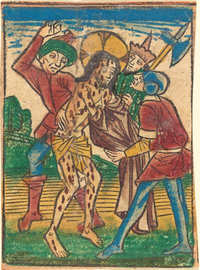 Cristo despojado de German 15th Century