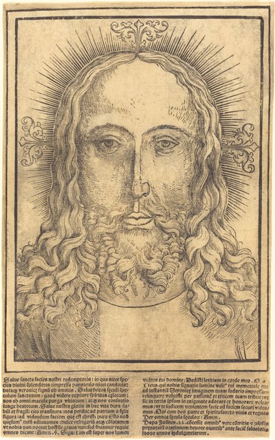 La Cabeza de Cristo de German 15th Century