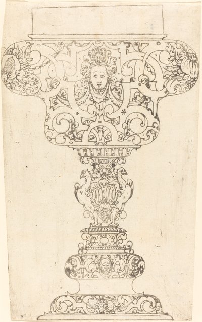 Ornamento - Gran copa de German 16th Century