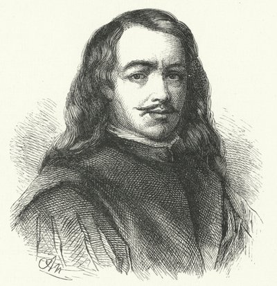 Bartolomé Esteban Murillo, artista barroco español (grabado) de German School