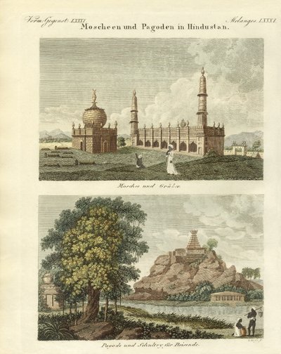 Mezquitas y pagodas en Hindustán de German School