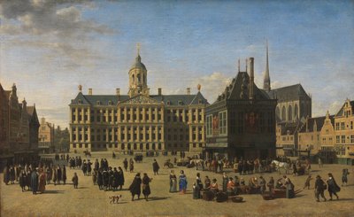 El Dam, Ámsterdam de Gerrit Adriaensz Berckheyde