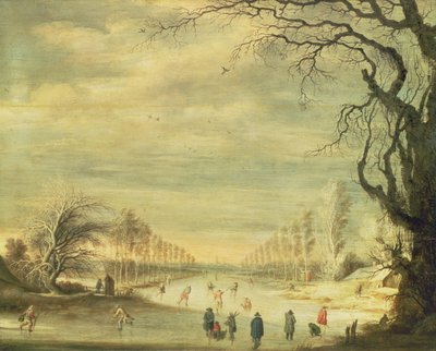 Paisaje de invierno de Gijsbrecht Lijtens