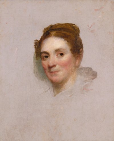 Retrato de una dama, ca. 1820-1825 de Gilbert Stuart