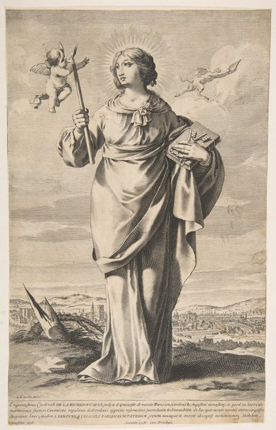 Santa Genoveva de Gilles Rousselet