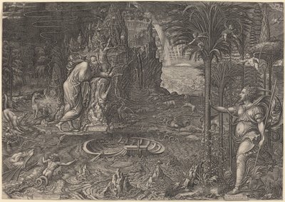 Alegoría de la vida de Giorgio Ghisi