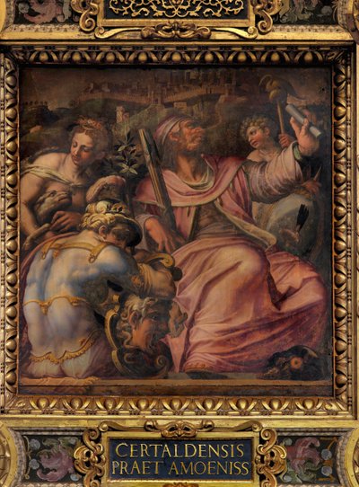 Alegoría de Certaldo de Giorgio Vasari