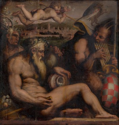 Alegoría de Pistoia, 1563-1565 de Giorgio Vasari