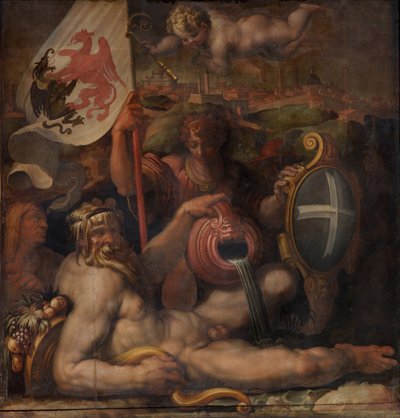 Alegoría de Volterra de Giorgio Vasari