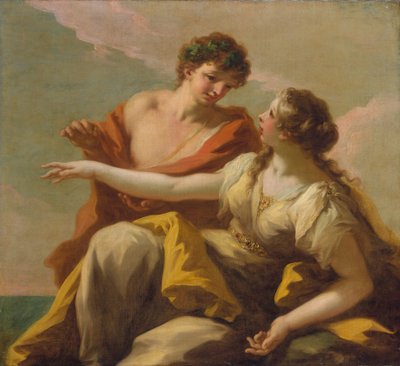 Baco y Ariadna, c.1720 de Giovanni Antonio Pellegrini