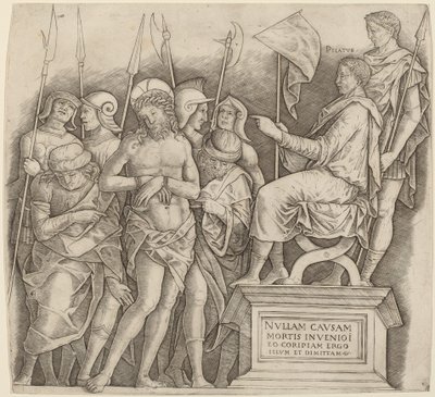 Cristo ante Pilato de Giovanni Antonio da Brescia