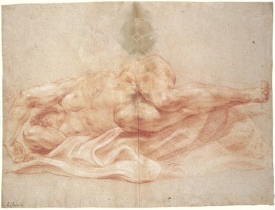 Desnudo masculino de Giovanni Battista Gaulli