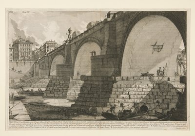 Vista del Puente d de Giovanni Battista Piranesi