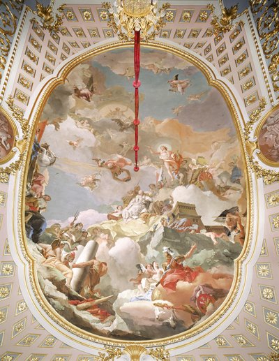 Apoteosis de la monarquía española de Giovanni Battista Tiepolo