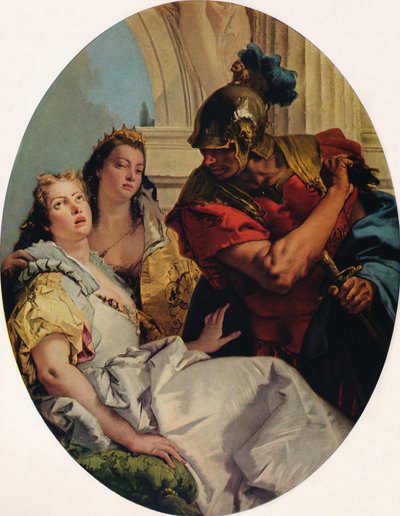 Escena de la historia antigua, c1750 de Giovanni Battista Tiepolo