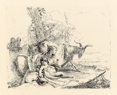 Vari Capricci, antes de 1750 de Giovanni Battista Tiepolo