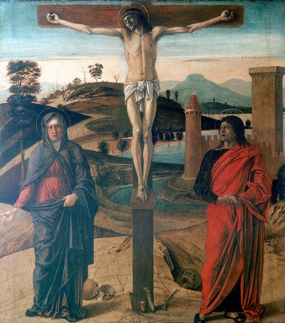 La Crucifixión, 1465 de Giovanni Bellini