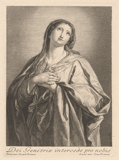 La Virgen de Giovanni Bottani, after Giuseppe Bottani
